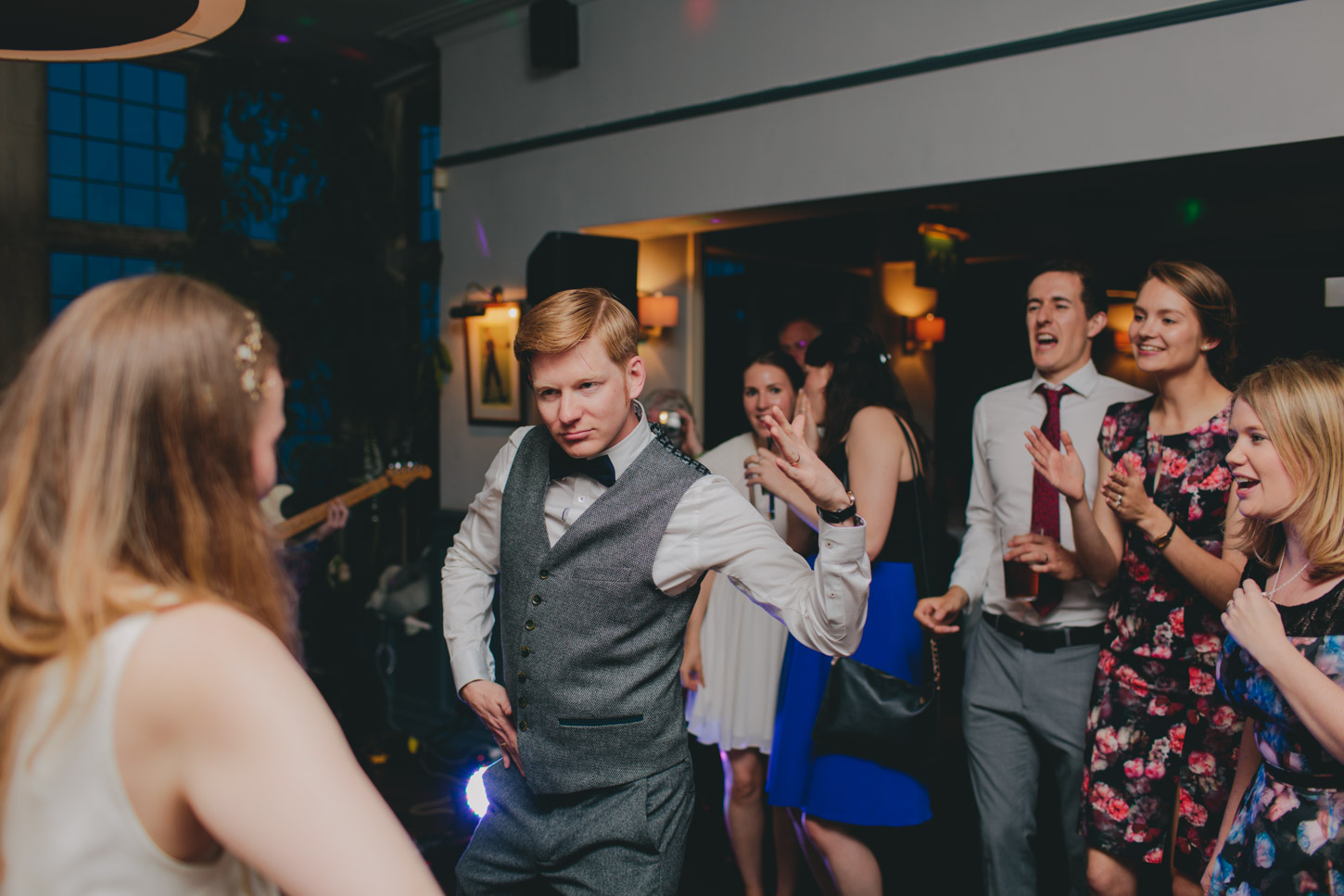 Bride and Groom dancing hare and hound bath by Tori Hancock Photography