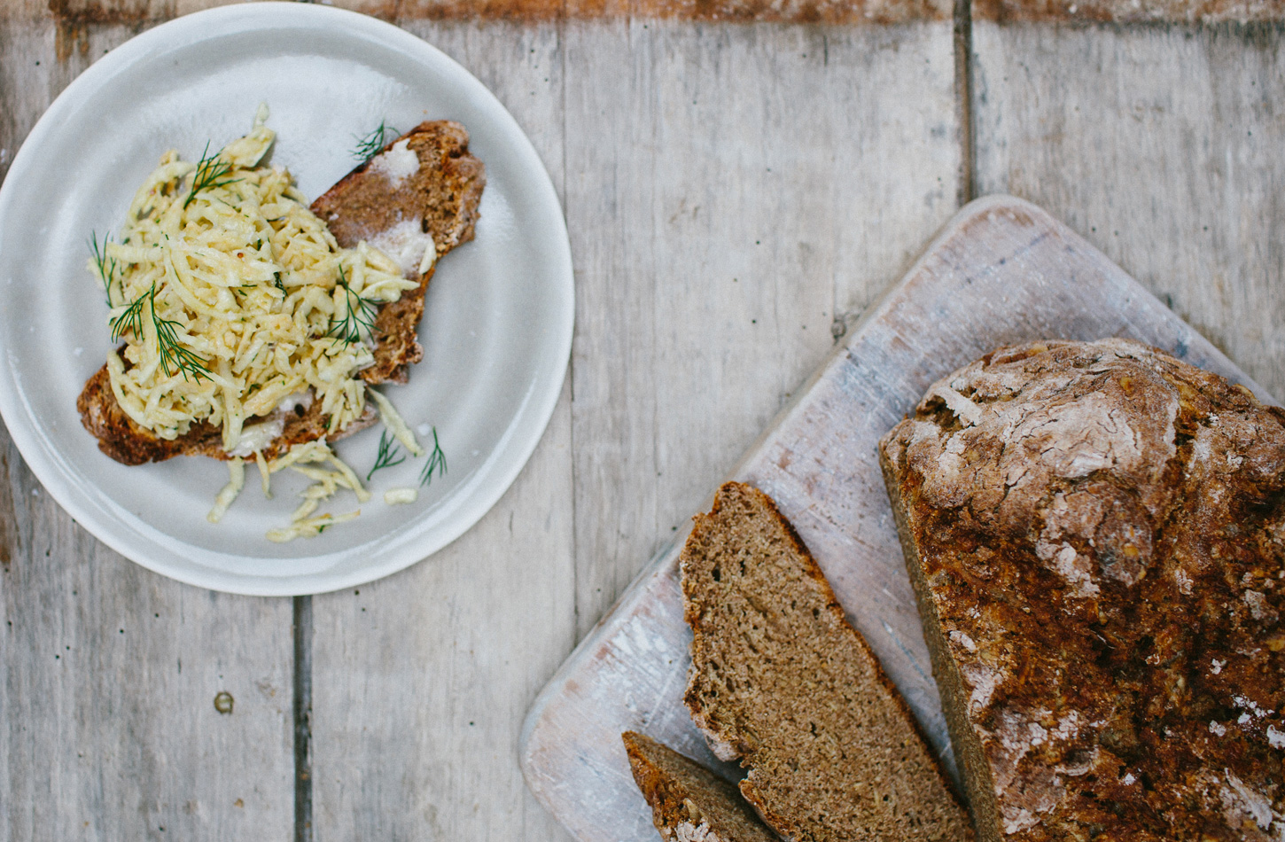 Celeriac salad for Take One Veg book